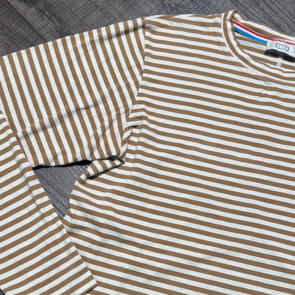 AYR Beige and White Striped Long Sleeve Top - Picture 5 of 11